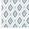 Aegean - Aqua & Teal Abstract & Geometric,Diamonds Upholstery Fabric 54 Inches"